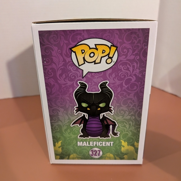 Amazon.com: Funko Pop! Disney Treasures Maleficent Dragon  Funko Pop! Disney Treasures Maleficent Dragon #327 Exclusive 6-Inch Vinyl Figure